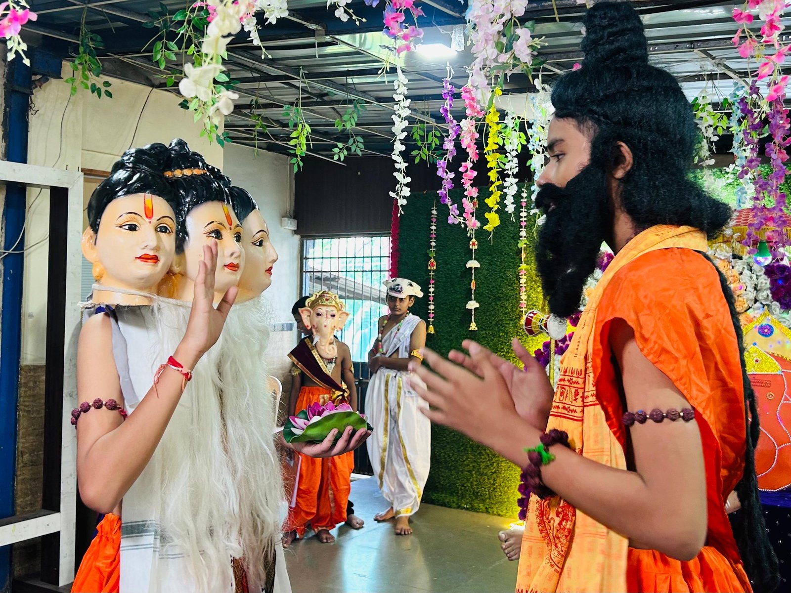 Ganpati celebration MORNING SESSION GLIMPSES