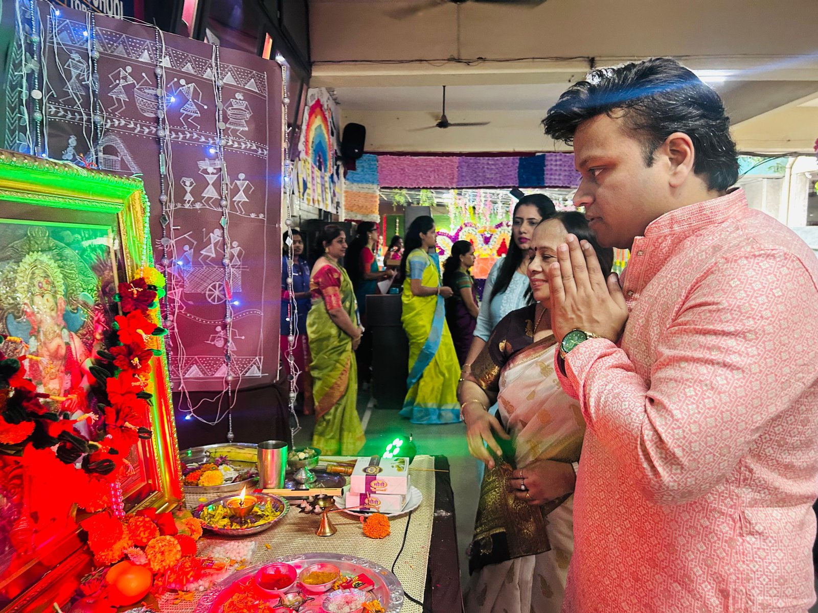 GANPATI CELEBRATION AFTERNOON SESSION.